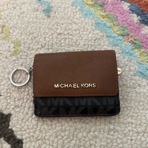 Michael Kors Brown and Black Wallet